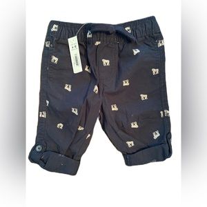 Joe Fresh Navy Gorilla Pants - 6-12 months